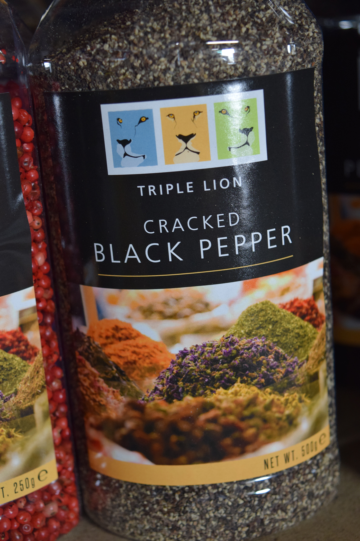 Cracked Black Pepper 500g