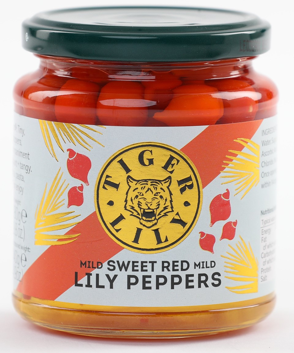 Sweet Red Lily Peppers Mild 280g