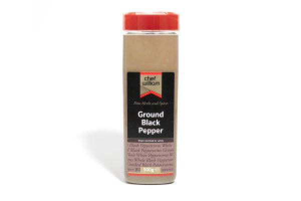 Chef William Ground Black Pepper 500g