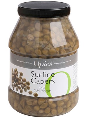 Opies Surfine Capers with Spirit Vinegar 2.4kg