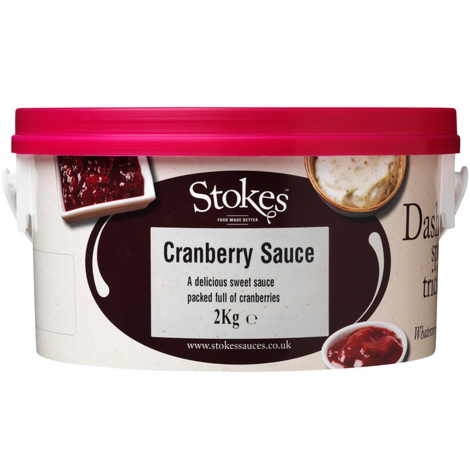 Stokes Cranberry Sauce 2x2kg