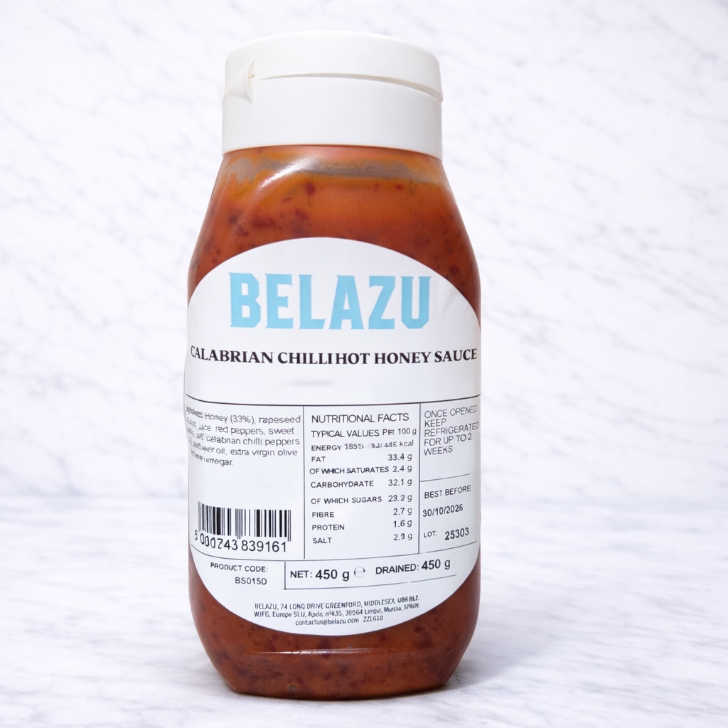 Calabrian Chilli Hot Honey Sauce 450g