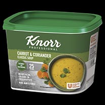 Knorr Classic Carrot & Coriander Soup 25 Portion