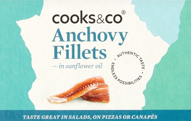 Cooks & Co Anchovy Fillets 50g