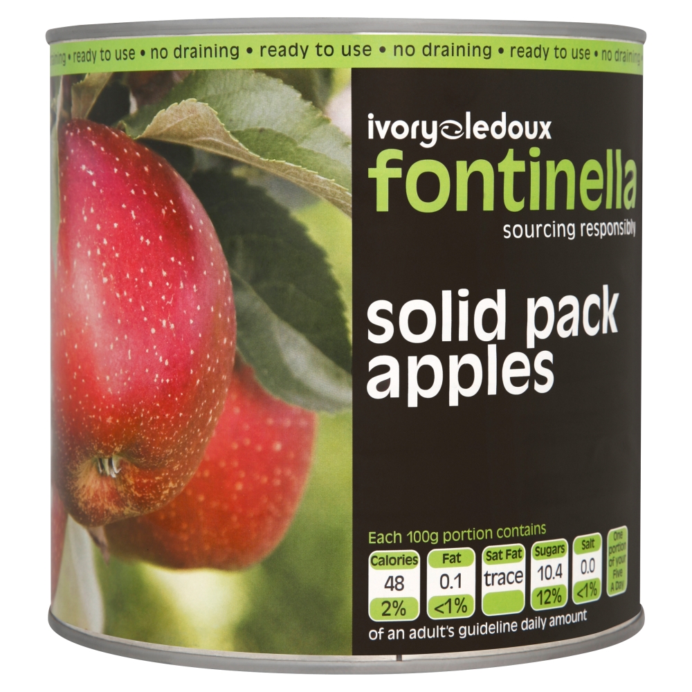 Solid Pack Apples 2.6kg