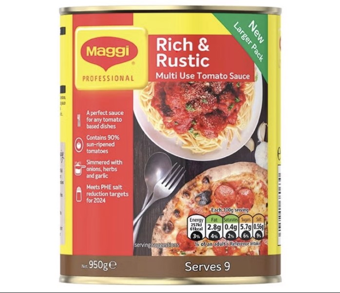 Maggi Rich & Rustic Tomato Sauce 950g