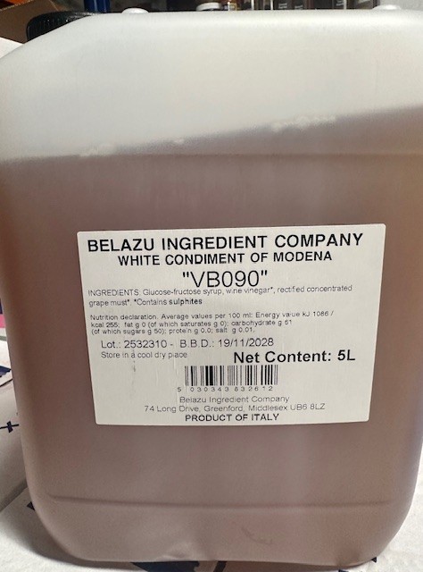 Belazu White Condiment of Modena 5ltr