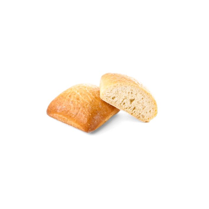 Delifrance Square Ciabatta Rolls 50 x 85g