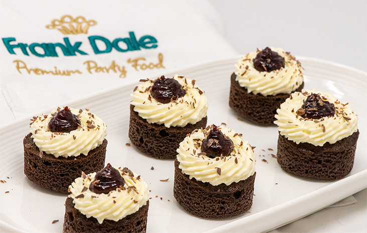 Frank Dale Mini Black Forest Gateaux x 48