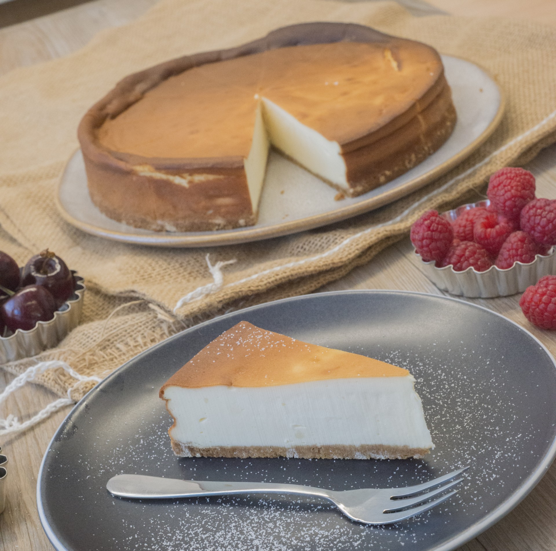 Basque Burnt Cheesecake P/P 12