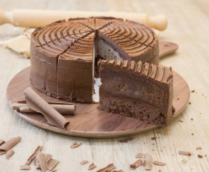 Artisan Gluten Free Chocolate Fudge Cake p/p 14