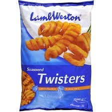 Lamb Weston Seasoned Twisters 4 x 2.5kg