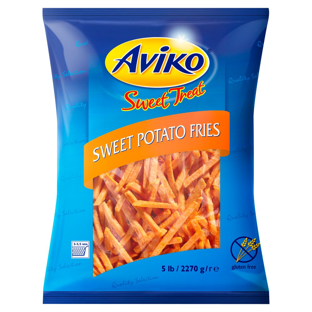 Aviko 3/8 10mm Sweet Potato Fries 2.27kg