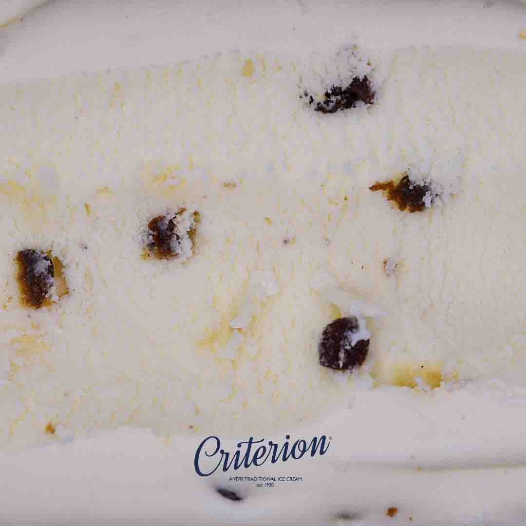Criterion Rum & Raisin Ice Cream 4ltr