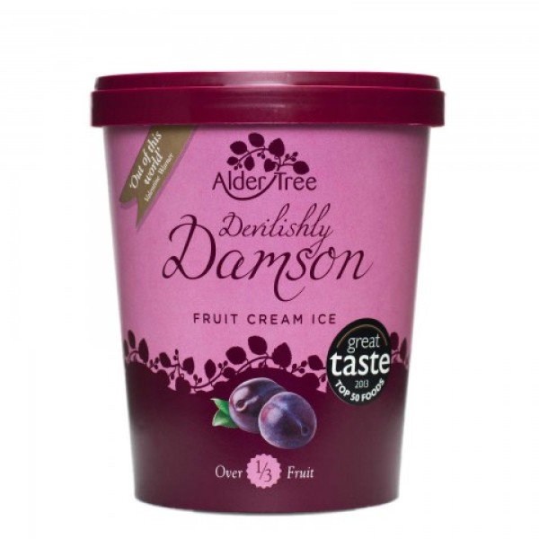 Alder Tree Damson Ice Cream 6 x 500ml