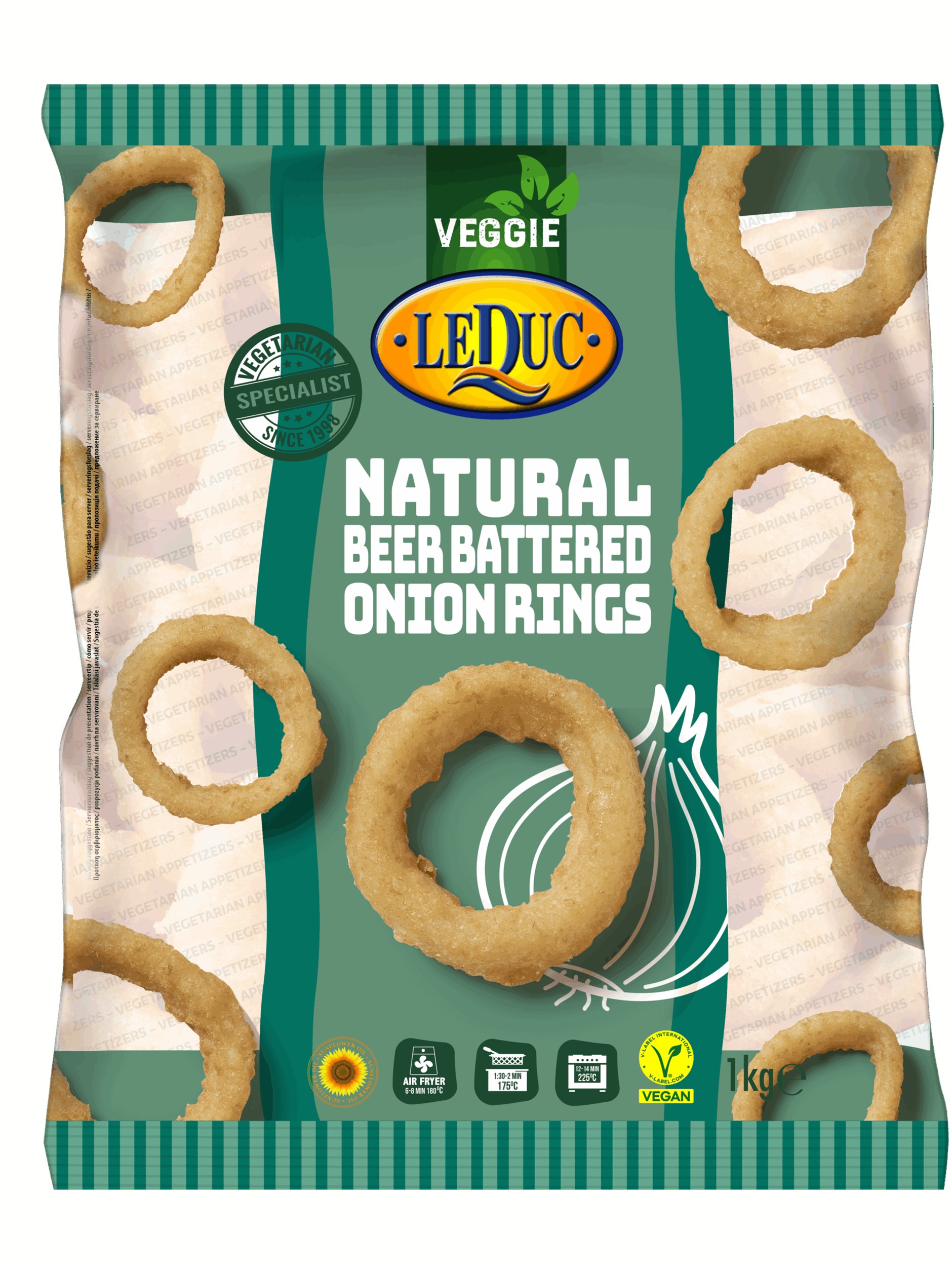 Le Duc Beer Battered Onion Rings 1kg