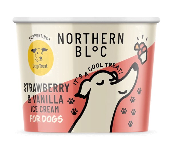 Northern Bloc Ice Cream For Dogs 24 x 100ml