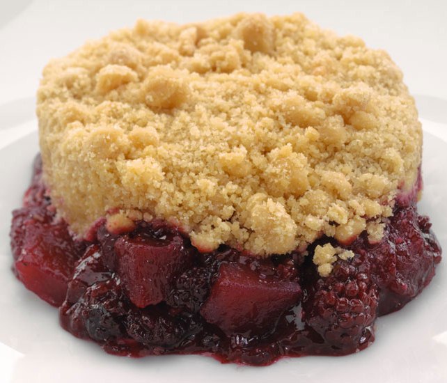 Sidoli Apple and Blackberry Crumble 12 x Ind