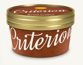 Criterion Coffee Ice Cream Tubs 130ml x 18