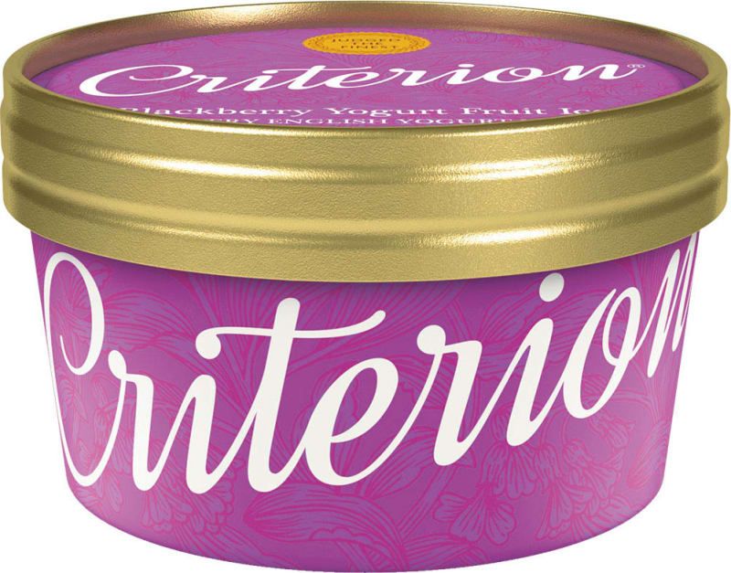 Criterion Blackberry Yoghurt Tubs 18 x 130ml CTB