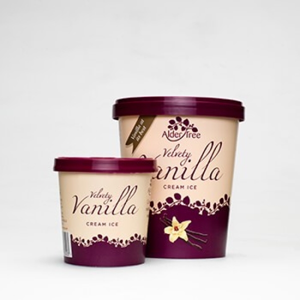 Alder Tree Vanilla Ice Cream 12 x 125ml
