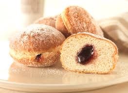 Giant Jam Doughnuts 54 x 90g