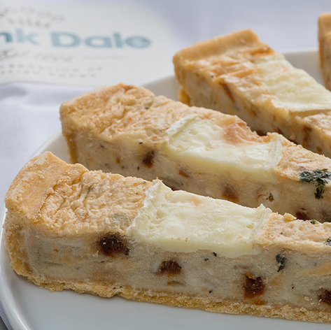 Frank Dale Brie, Sun-dried Tomato Quiche Pickups x 24