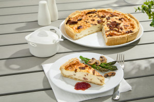 Chef Approved Cheese & Onion Quiche 10