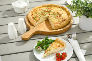 Chef Approved Tomato & Basil Quiche 10