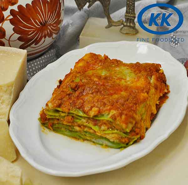 K.K Fine Foods Lasagne Verdi 12 x 400g