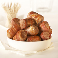 Blakemans Premier Frozen Uncooked Pigs in Blankets 2.5kg