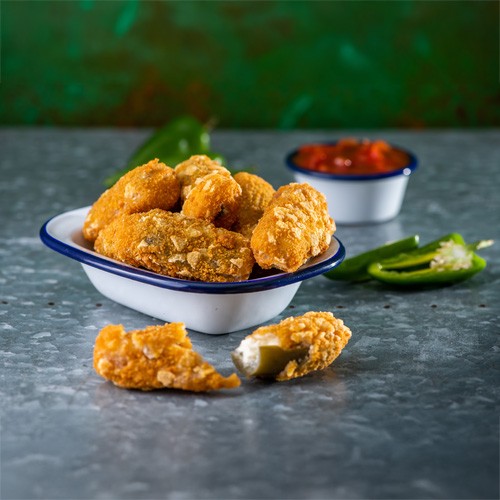 Rio Pacific Breaded Cream Cheese Filled Jalapenos 1kg