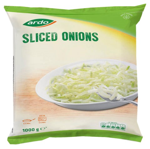 Sliced Onions Frozen 1kg