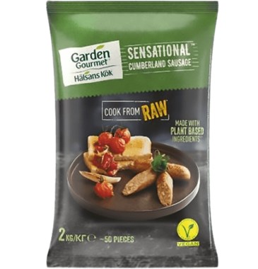 Garden Gourmet Cumberland Sausages 2kg Vegan